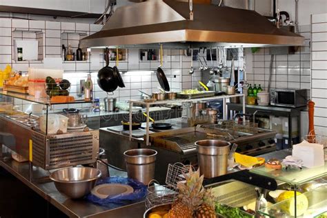 Cuisine De Restaurant Photos libres de droits - Image: 13975728
