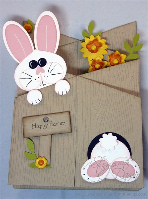 These pretty easter cards are easy to make with kids and are perfect for giving to friends and family this spring! Fiona's Crafting: Hoppy Easter