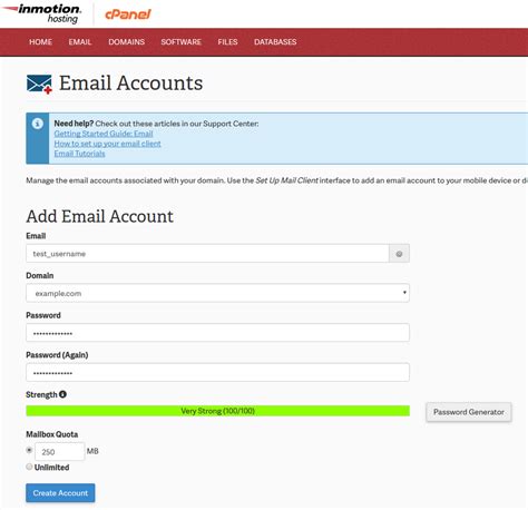 Be a part of the linktree community. How to Create an Email Account in cPanel | InMotion Hosting