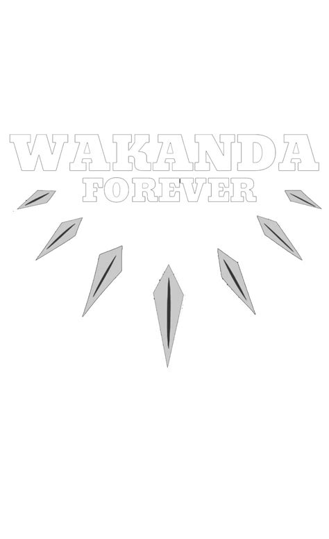 Wakanda Forever Png Black Panther Png