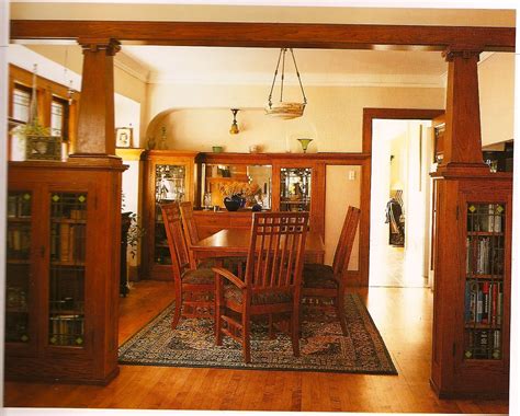 Pasadena california as well as around the country have concentrations of bungalow and arts and crafts homes. Column Sample | Craftsman dining room, Craftsman house ...