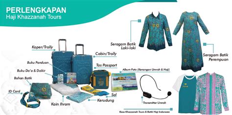 Perlengkapan Haji Wanita - Khazzanah Tour