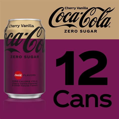 Coca Cola Diet Zero Sugar Cherry Vanilla Soda Pop Egypt Ubuy
