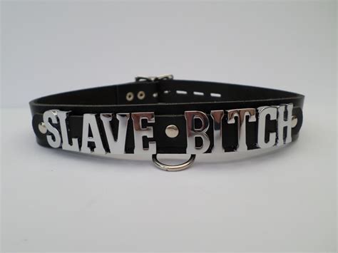Lockable Real Leather Adult Fetish Bondage Slave Collar Etsy