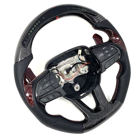 2015 2021 Srt Custom Carbon Fiber Steering Wheel — Carbon🔌cartel