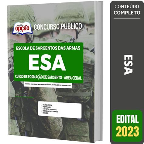 Apostila Esa 2024 Pdf Grátis