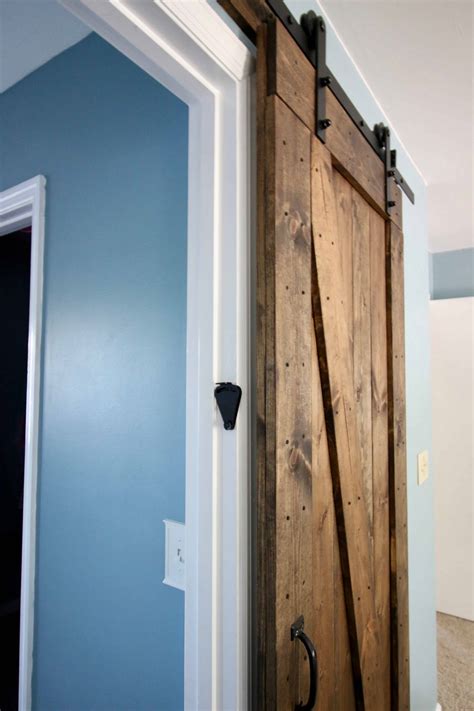 You would easily spend $300 and more to buy a barndoor and it's hardware, so really???? How to add a barn door lock