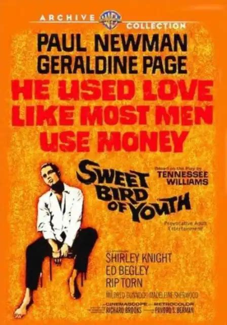 Sweet Bird Of Youth Paul Newman Geraldine Page Shirley Knight