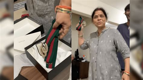 watch desi mom says 35k gucci belt looks like school belt in viral video