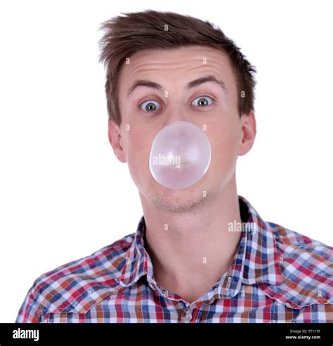 Boy Blowing Bubblegum Hi Res Stock Photography And Images Alamy