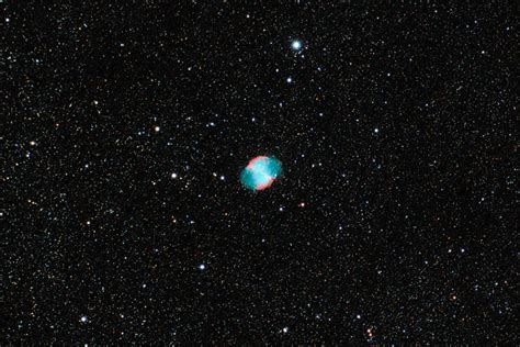 Dumbbell Nebula M27 How To Photograph With A Dslr Camera