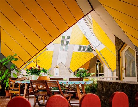 Interior Of The Cube House In Rotterdam Stock Image Image Of