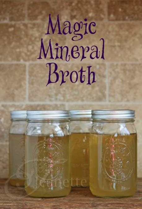 (as it simmers, some of the water will evaporate. Magic Mineral Broth Recipe