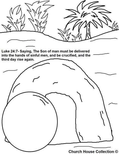 Resurrection coloring pages free easter coloring sheet sunday. Church House Collection Blog: Christian Easter Coloring Pages