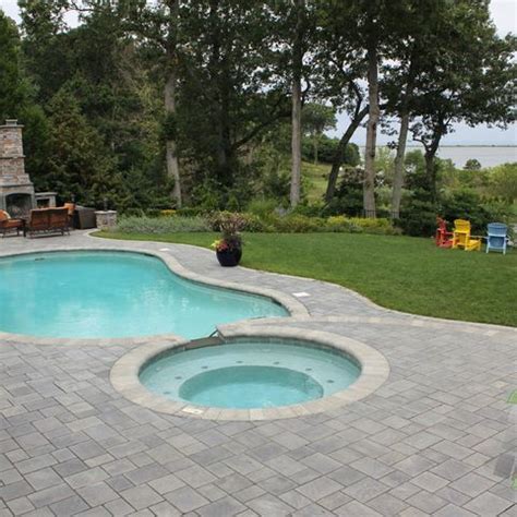 Maybe you would like to learn more about one of these? Stamped Concrete Around Pool Design Ideas, Pictures ...