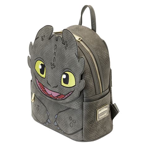 Dreamworks Loungefly Mini Backpack How To Train Your Dragon Toothless