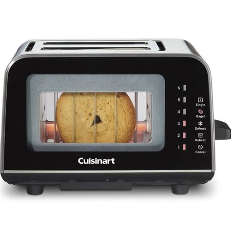 Cuisinart Viewpro 2 Slice Glass Toaster And Reviews Wayfair