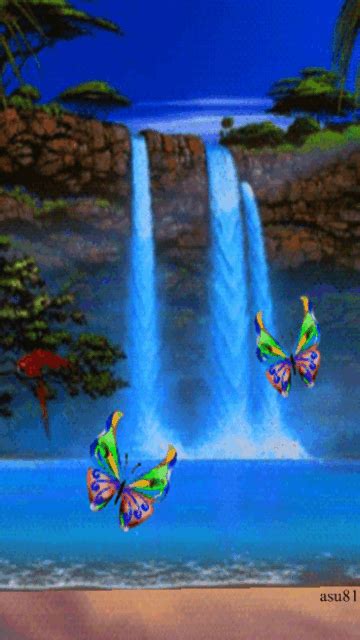 Waterfalls Animated 3d Screensavers