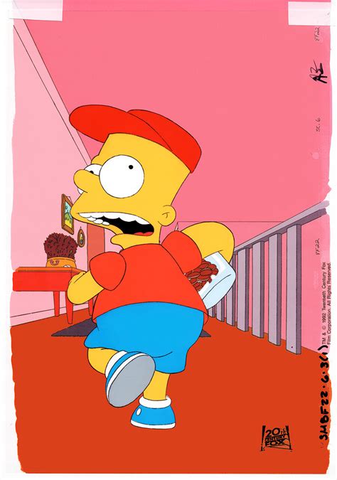 comic mint animation art the simpsons bart s friend falls in love 1992