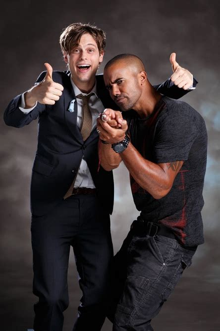 Dr Spencer Reid And Derek Morgan The Brains And Brawn Of The Bau