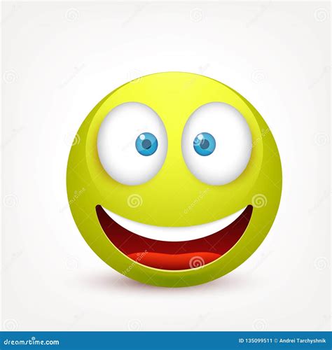 Smiley Grön Framsida Med Sinnesrörelser Realistisk Emoji Ledset Eller