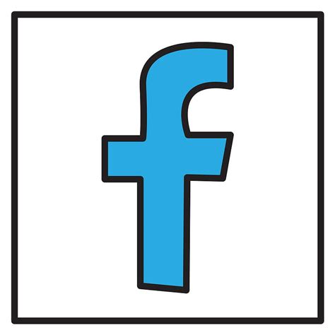 Unusual Look Facebook Logotype Social Network Vector Eps Ai Uidownload