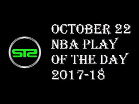 Get exclusive free picks, special newsletter only offers, and the latest sports betting news. October 22, 2017 - NBA Pick of The Day - Today NBA Picks ...