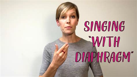 How To Sing 5 Exercises To Help You Sing With Your Diaphragm Youtube