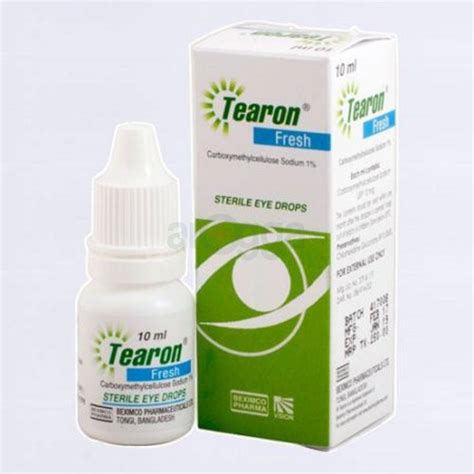 Tearon Fresh Eye Drops 10mgml Medicine Arogga Online Pharmacy Of