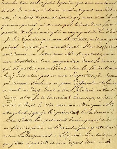 Vintage Ephemera: French Script, 1816