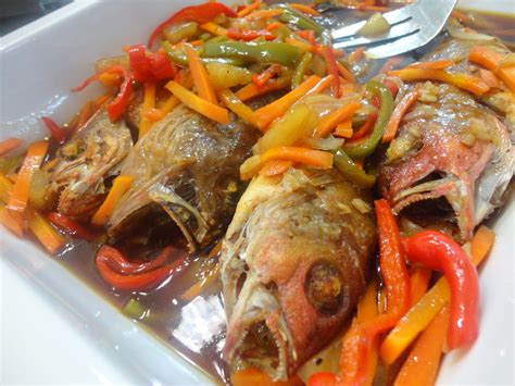 Fish Escabeche Sweet And Sour Fish Chef Pinoy Recipes