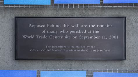 Ocme Repository At The World Trade Center National
