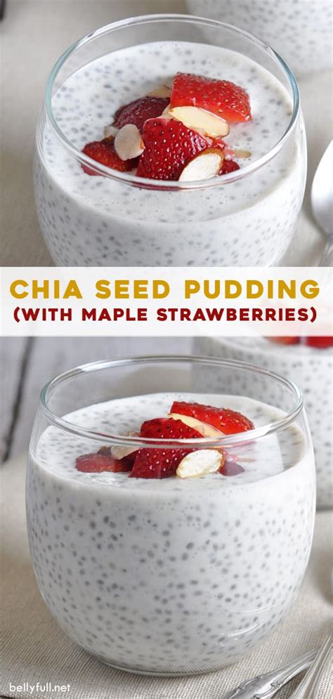 Chia Seed Pudding Recipe Belly Full