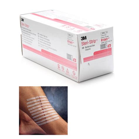 Steri Strip Adhesive Skin Closure Strips 3 X 75mm Four Square Healthcare