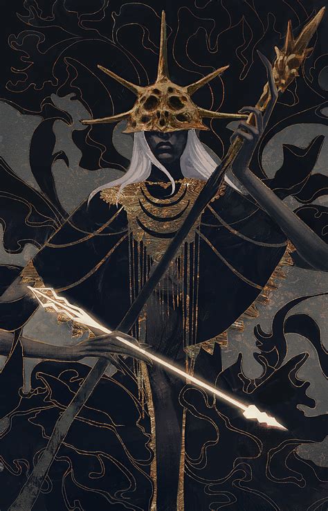 Dark Sun Gwyndolin And Aldrich Devourer Of Gods Dark Souls And More Drawn By Qissus Danbooru