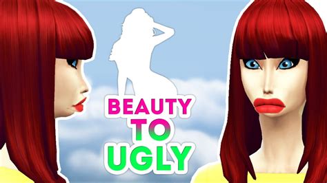 The Sims 4 Ugly To Beauty Challenge 2 Youtube