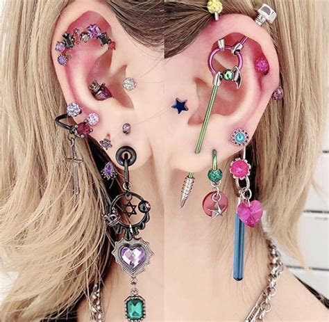 Jewelry Tattoo Body Piercing Jewelry Piercing Tattoo Ear Jewelry