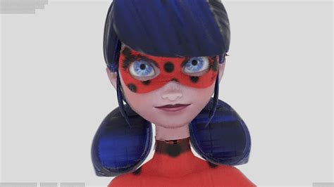 Animated Miraculous Ladybug 3d Model Cgtrader