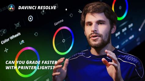 Color Grade Faster With Printer Lights Davinci Resolve 17 Youtube