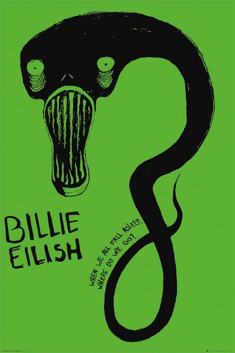 This logo used in don't smile at me (ep) and in her website throughout 2016 until 2018. Billie Eilish Ghoul Maxi Poster - Buy Online at Grindstore.com