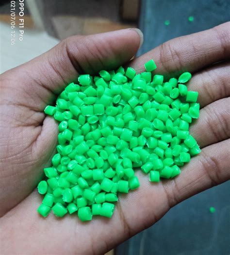 Plastic Green Hd Granules Packaging Size 25kg Rs 75 Kg Id