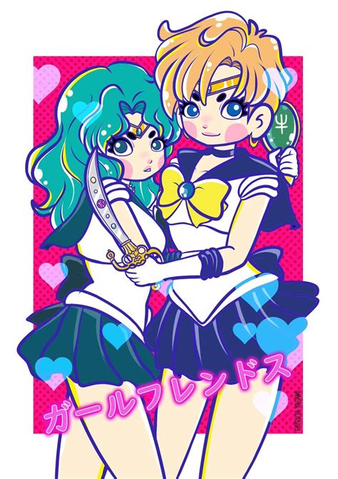 Misshotaru♡ Sailor Neptune And Sailor Uranus Sailor Moonartist Patriciayagami Tw