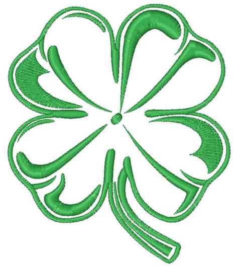 Shamrock Outline Embroidery Designs Machine Embroidery Designs At