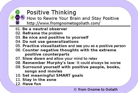 Positive Thinking How To Rewire Your Brain And Stay Positive Thrive