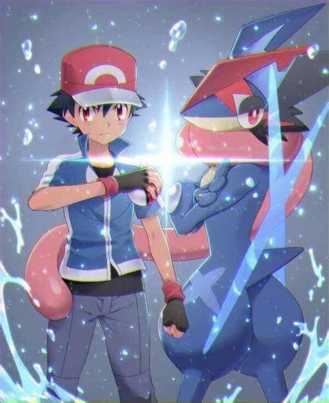 Ash Ketchum And His Soon To Be Greninja ♡ I Give Good Credit To Whoever Made This 👏