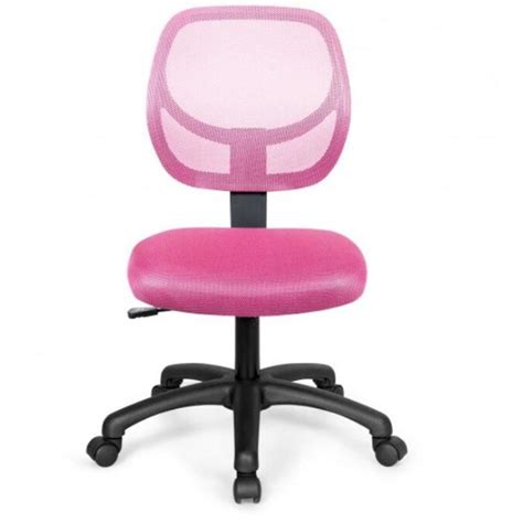 Wellfor Low Back Computer Task Office Desk Chair With Swivel Casters