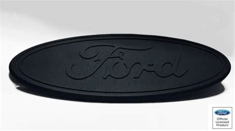 2021 Ford Bronco Bronco Sport Billet Tailgate Emblem In Matte Black