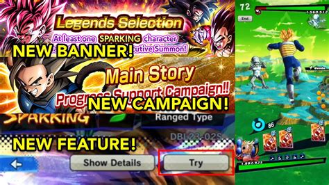 Maybe you would like to learn more about one of these? Version 2.8 is Here! Trying the "Try" Feature! New Banner! Dragon Ball Legends - YouTube