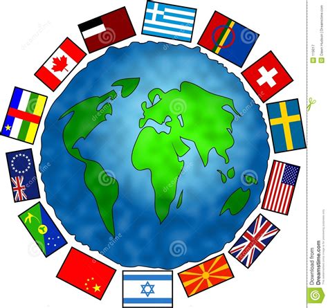 Flag Planet Royalty Free Stock Photography Image 119017