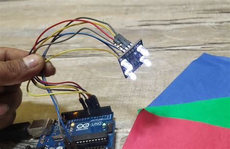 Tcs Color Sensor With Arduino Detail Tutorial Colour Sensor Arduino